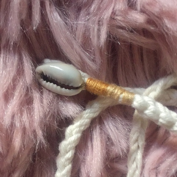 Cream color she made me crochet bikini top Med/Lar - Picture 3 of 7